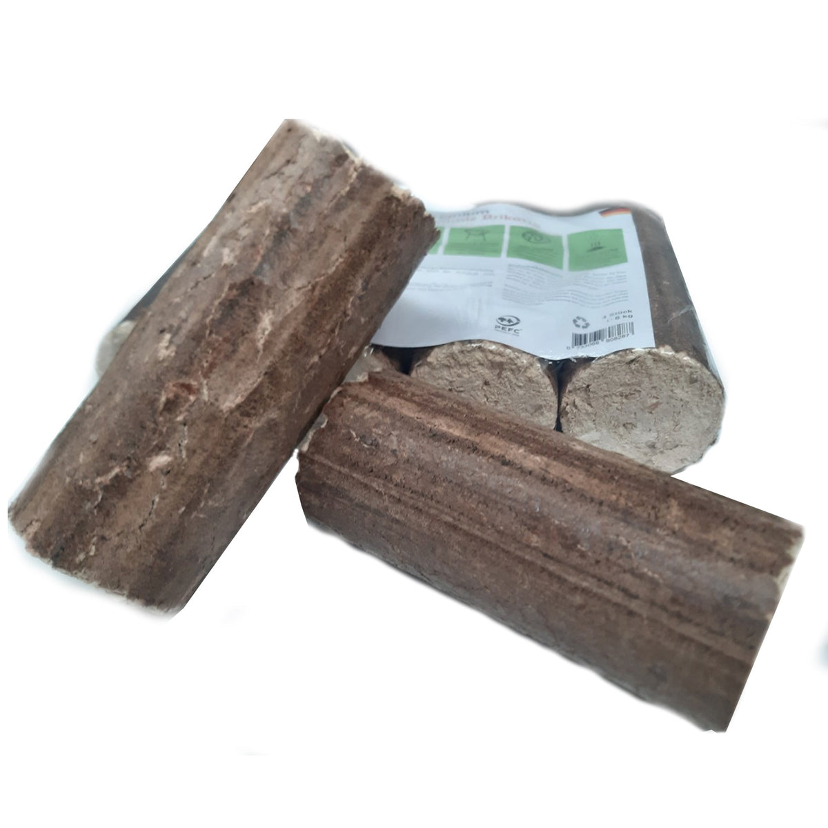 960kg Pollmeier Buchen Briketts in 6kg-Packungen