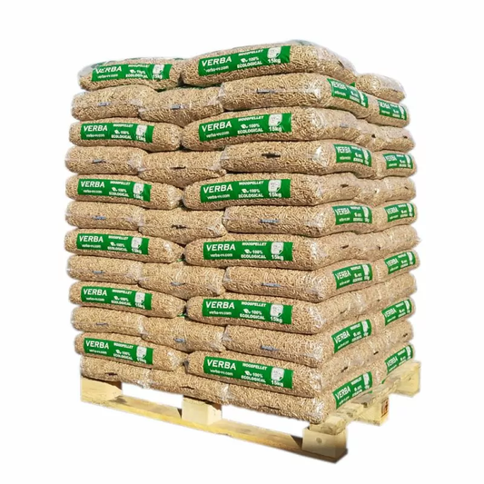 3 Paletten Pellets von VERBA – ENplus A1 Zertifiziert