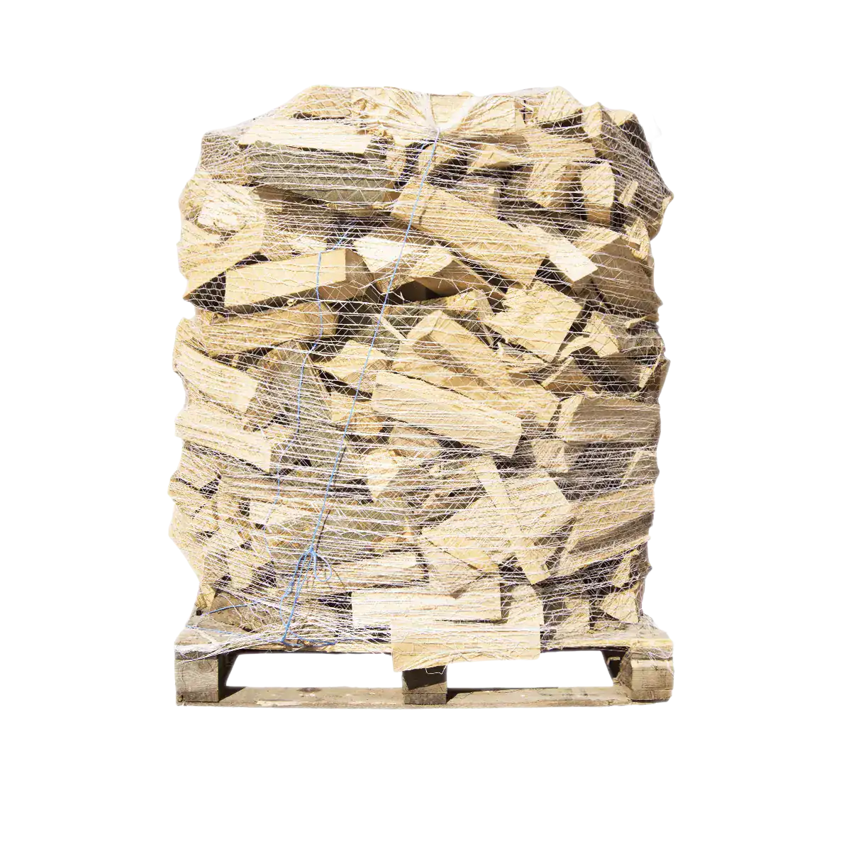 Buchen Brennholz Premium 33cm, rindenfrei auf Palette im Netz, ca. 1,6 srm-1rm, 500 kg